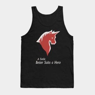 A Smile Better Suits a Hero Tank Top